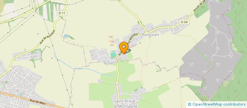 localisation de l'entreprise MADAME STEPHANIE WITZ  RONCOURT