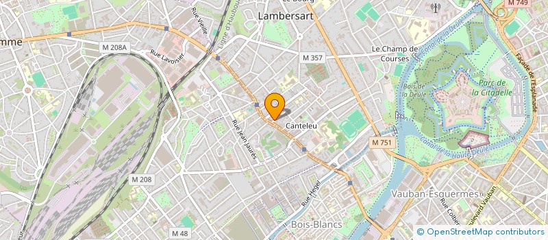 localisation de l'entreprise MADAME STEPHANIE WOJTUSIAK à LAMBERSART