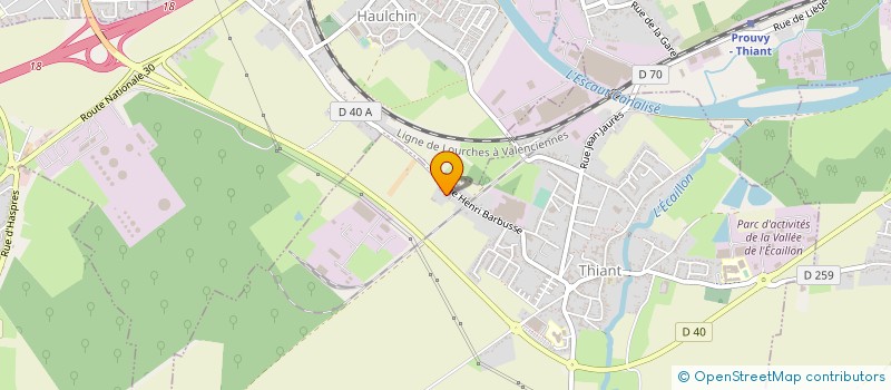 localisation de l'entreprise MADAME STEPHANIE WYCISK  THIANT