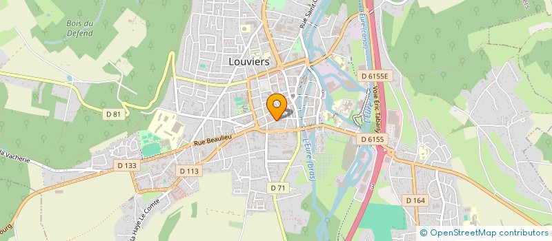 localisation de l'entreprise MADAME STEPHANIE YSSAMBOURG à LOUVIERS