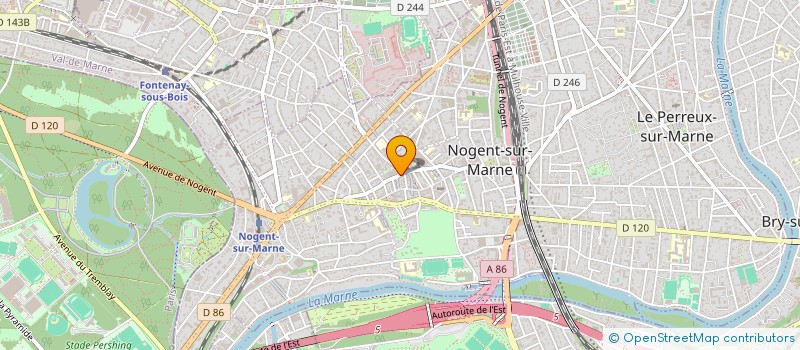localisation de l'entreprise MADAME STEPHANIE ZAZZERA à NOGENT-SUR-MARNE