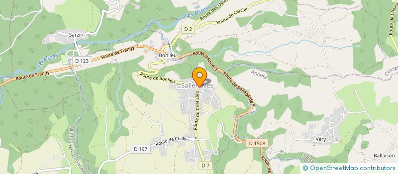 localisation de l'entreprise MADAME STEPHANY ROLANCY  SALLENOVES