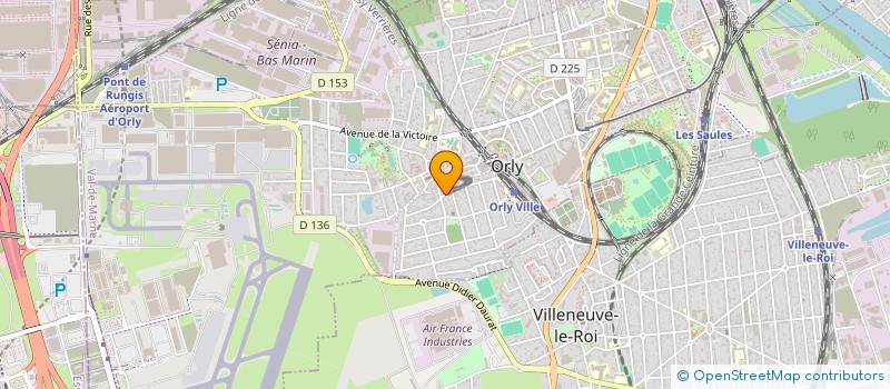 localisation de l'entreprise MADAME STEPHIE BOTULI WENZELI  ORLY