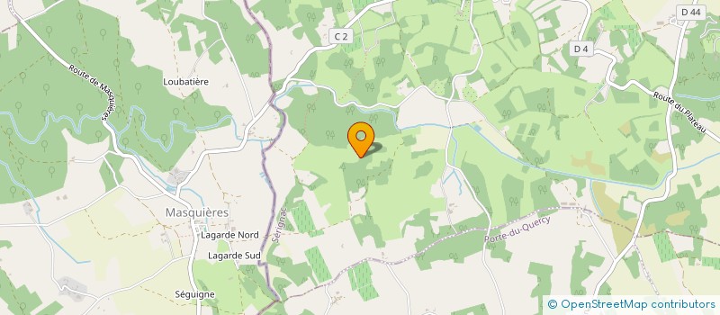 localisation de l'entreprise MADAME STEPHIE DEPUCELLE  SOTURAC