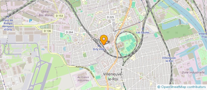 localisation de l'entreprise MADAME STEPHIE GUITTEAUD  ORLY