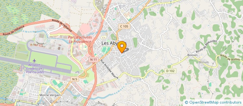 localisation de l'entreprise MADAME STEPHY FERIAUX à LES ABYMES