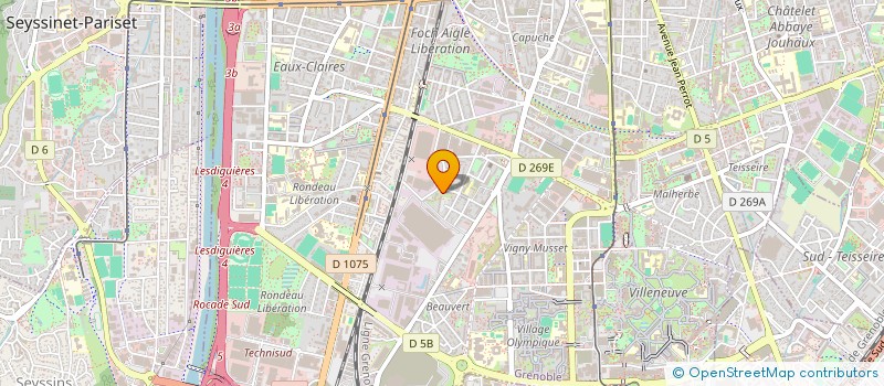 localisation de l'entreprise MADAME STEPHY SAVAN  GRENOBLE