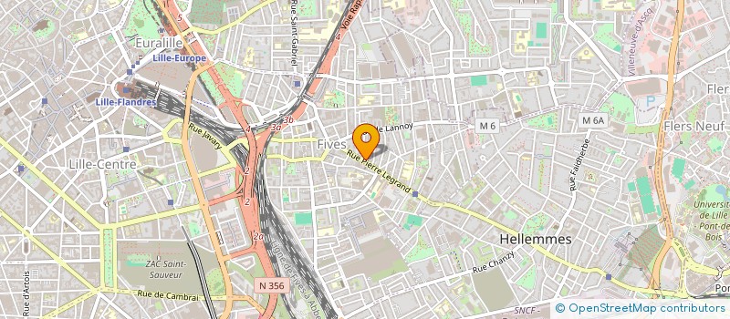 localisation de l'entreprise MADAME STEREL PAYE à LILLE