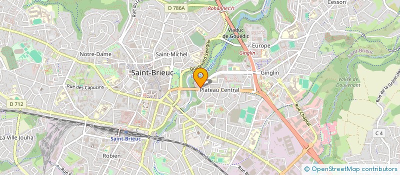 localisation de l'entreprise MADAME STEREN NEVEU à SAINT-BRIEUC