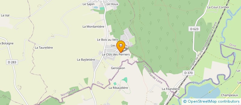 localisation de l'entreprise MADAME STERENN MARGUET à SAINT-PIERRE-LA-BRUYERE