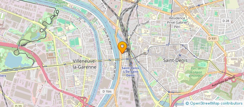 localisation de l'entreprise MADAME STESSIE CLAUDE  SAINT-DENIS