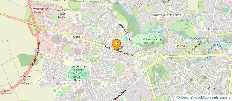 localisation de l'entreprise MADAME STESSIE STASIK à ARRAS