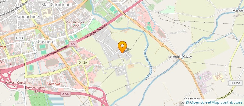 localisation de l'entreprise MADAME STESSIE WINAUD-TUMBACH  NIMES