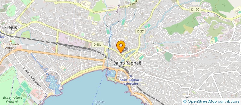 localisation de l'entreprise MADAME STESSY BENZELTOUT à SAINT-RAPHAEL