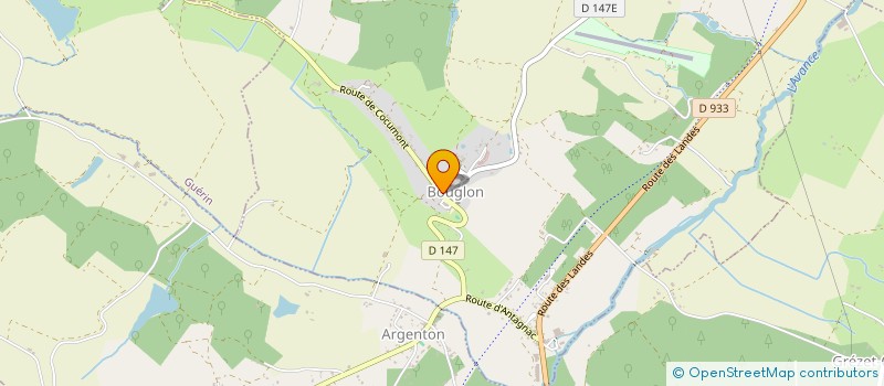 localisation de l'entreprise MADAME STESSY CAPELEAUD  BOUGLON