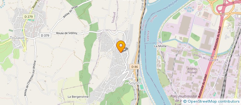 localisation de l'entreprise MADAME STESSY DAUTHEVILLE  SOYONS