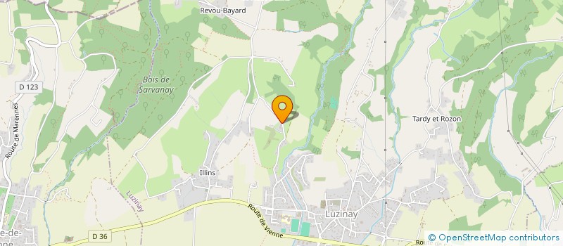 localisation de l'entreprise MADAME STESSY DRUGEON  LUZINAY