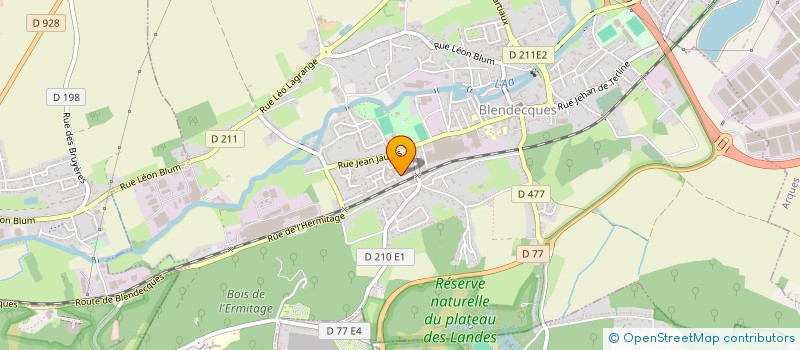 localisation de l'entreprise MADAME STESSY GALAND à BLENDECQUES