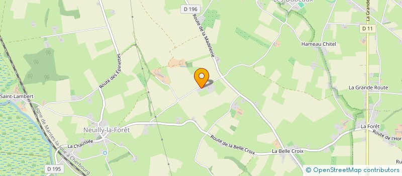 localisation de l'entreprise MADAME STESSY HENRY  ISIGNY-SUR-MER