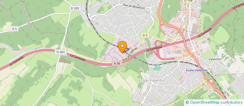 localisation de l'entreprise MADAME STESSY MAITRUGUE  ECOLE-VALENTIN