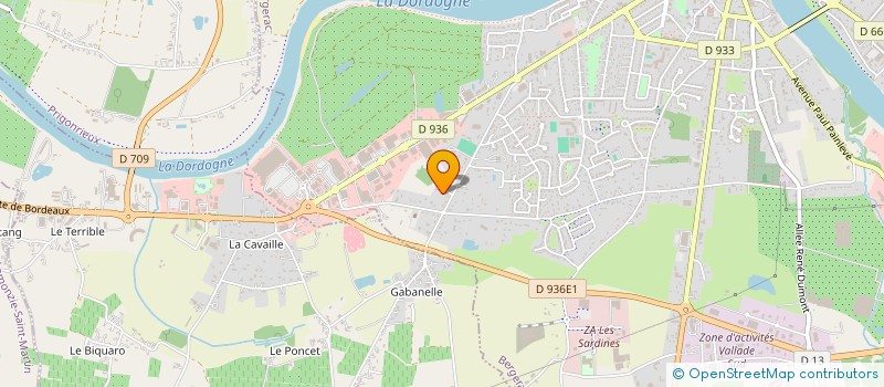 localisation de l'entreprise MADAME STESSY RIBES à BERGERAC
