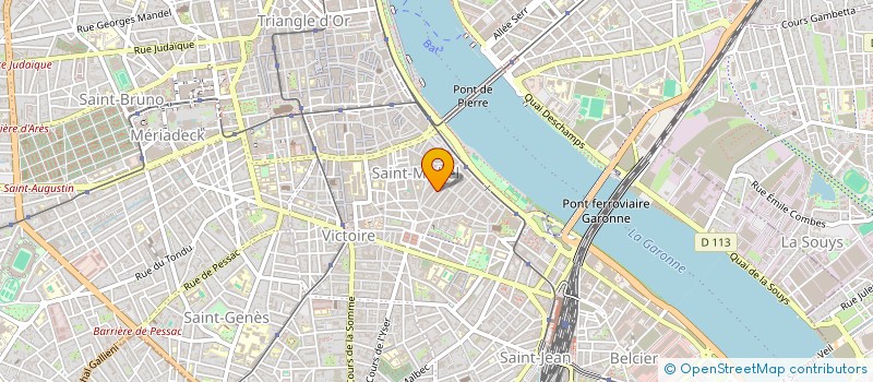 localisation de l'entreprise MADAME STEVE ARTUR  BORDEAUX