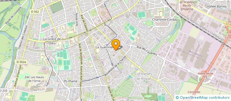 localisation de l'entreprise MADAME STEVENA PINTO à CAEN