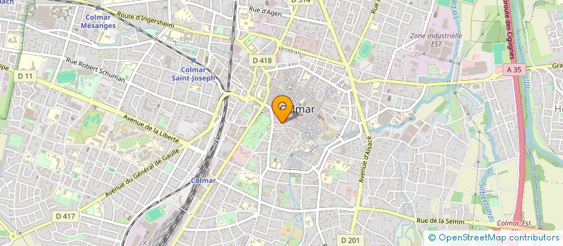 localisation de l'entreprise MADAME STEVIE DURANTON  COLMAR