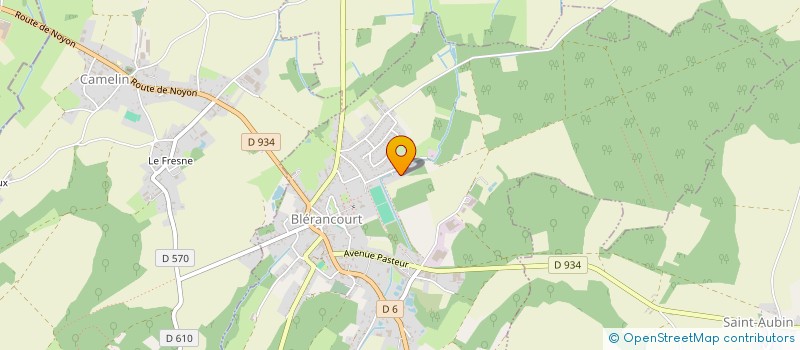 localisation de l'entreprise MADAME STEVIE LAURIN  BLERANCOURT