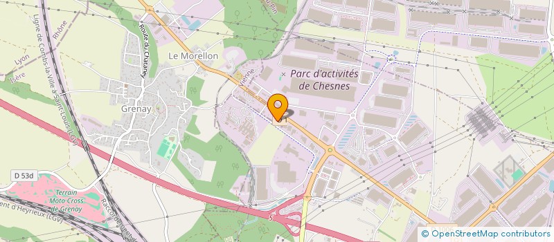 localisation de l'entreprise MADAME STEVIE PAQUET  SAINT-QUENTIN-FALLAVIER