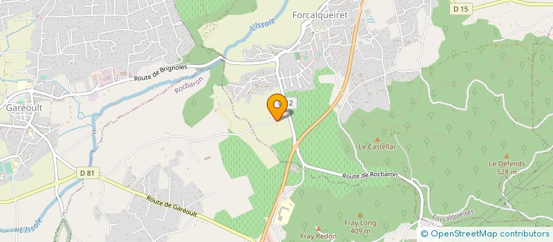 localisation de l'entreprise MADAME STEVINA LORTE VILLARSON  CAMPS-LA-SOURCE