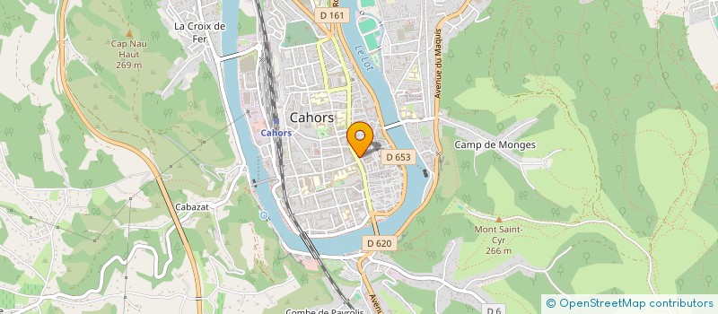 localisation de l'entreprise MADAME STEWEN ROZEL  CAHORS