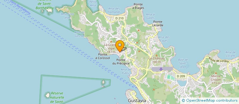 localisation de l'entreprise MADAME STHEPHANIE CAZE à SAINT BARTHELEMY