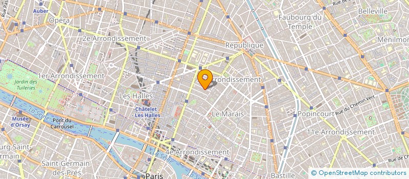 localisation de l'entreprise MADAME SU CHEN à PARIS