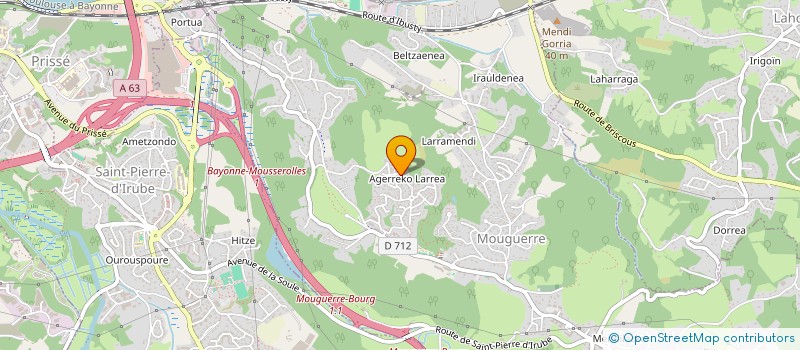 localisation de l'entreprise MADAME SU CHEN  MOUGUERRE