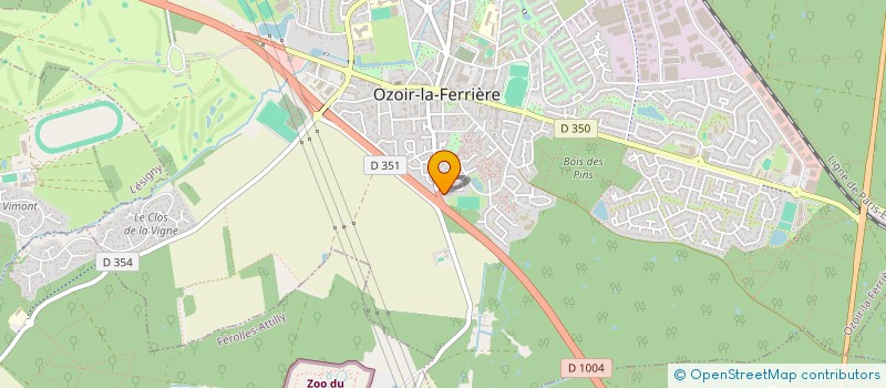 localisation de l'entreprise MADAME SU LEE  OZOIR-LA-FERRIERE