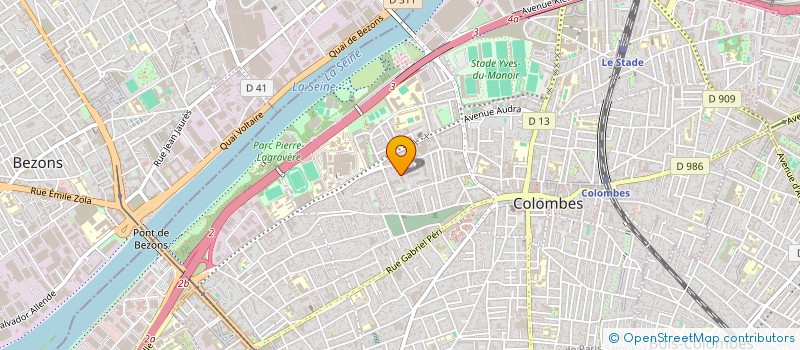 localisation de l'entreprise MADAME SUAD MOHAMED ALI OSMAN à COLOMBES