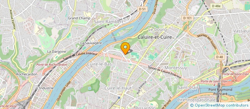 localisation de l'entreprise MADAME SUADA HEPAJ à CALUIRE-ET-CUIRE