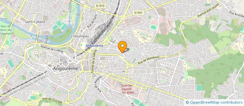 localisation de l'entreprise MADAME SUBEEN YANG à ANGOULEME