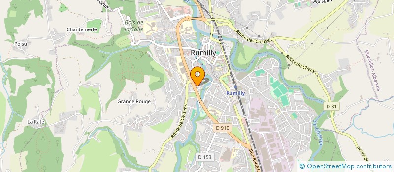 localisation de l'entreprise MADAME SUBHIJA SALIHOVIC  RUMILLY