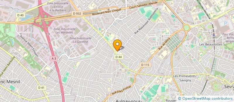 localisation de l'entreprise MADAME SUCHANAT YANBUABAN à AULNAY-SOUS-BOIS