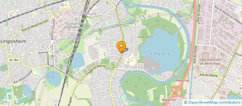 localisation de l'entreprise MADAME SUDAN CHEN  OSTWALD