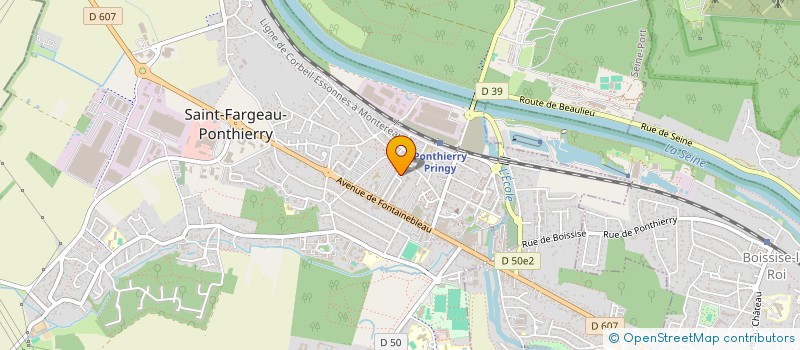 localisation de l'entreprise MADAME SUE-ELLEN LEVEQUE  SAINT-FARGEAU-PONTHIERRY