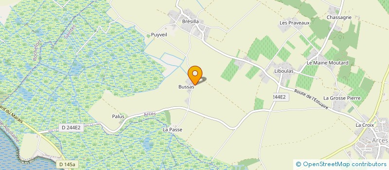 localisation de l'entreprise MADAME SUE NAVET  ARCES