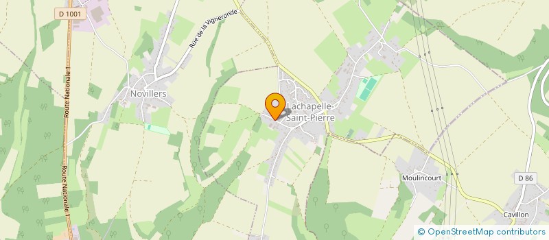 localisation de l'entreprise MADAME SUELEM DE CASTRO  LACHAPELLE-SAINT-PIERRE