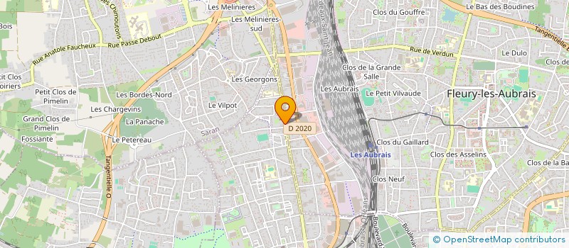 localisation de l'entreprise MADAME SUELLEN DA SILVA à ORLEANS