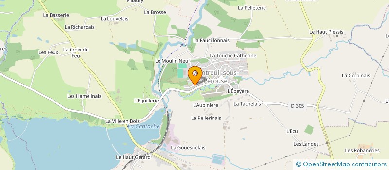 localisation de l'entreprise MADAME SUELY FERREIRA à MONTREUIL-SOUS-PEROUSE