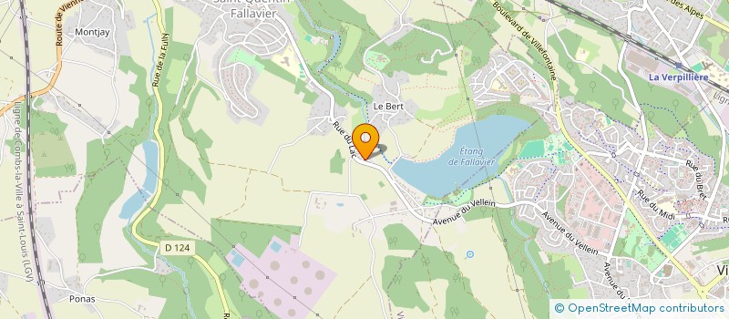 localisation de l'entreprise MADAME SUFYA AIT OUABACH  SAINT-QUENTIN-FALLAVIER