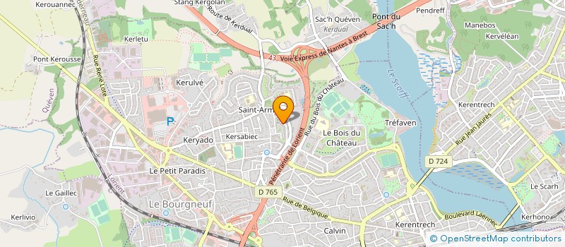 localisation de l'entreprise MADAME SUHAYLAH NABOUHANE  LORIENT