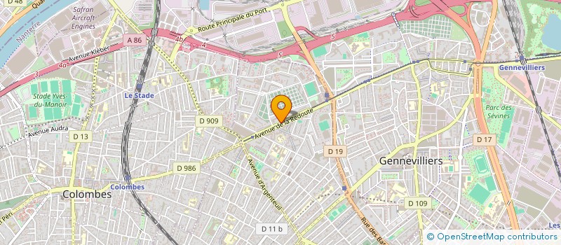 localisation de l'entreprise MADAME SUHEDA BUSE ERDURAN  ASNIERES-SUR-SEINE